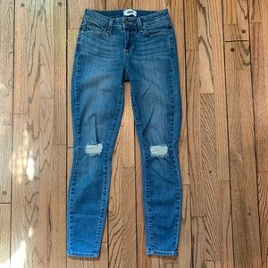 PAIGE Verdugo Ankle Distress Jeans